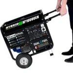 DuroMax XP10000EH 10000/8000 Watt Dual Fuel Portable Generator with Electric Start - Image 9