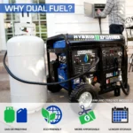 DuroMax XP13000EH 13,000 Watt Dual Fuel Electric Start Portable Generator - Image 7