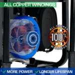 DuroMax XP13000HXT 10500W/13000W Tri-Fuel Gasoline Propane Natural Gas CO Alert Remote Start Generator New - Image 7
