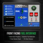 DuroMax XP15000HX 15000W Dual Fuel Portable Generator with Remote Start and CO Alert - Image 5