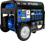 DuroMax XP15000HXT 12000W/15000W Tri-Fuel Gasoline Propane Natural Gas CO Alert Remote Start Generator New