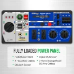 DuroMax XP16000iHT 16000 Watt Tri-Fuel Inverter Generator with Electric Start and CO Alert - Image 4