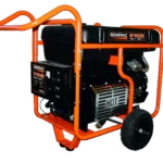 Generac GP15000E 15000W Running 22500W Peak Portable Gasoline Generator with Electric Start and 50A Outlet