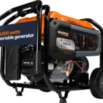 Generac GP8000E 8000W/10000W Gas Portable Generator with CO Sense, Electric Start, PowerRush, Refurbished