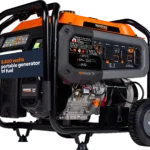 Generac GP9500E TF 8063 Tri-Fuel Portable Generator, 9500 Running / 12500 Peak Watts, COSense, Electric Start, 50 Amp, Scratch and Dent