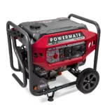 Generac/Powermate PM7500DF 6000W/7500W Recoil Start Dual Fuel Portable Generator with CO-Sense New - Image 3