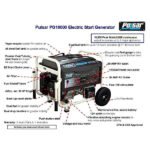 Pulsar PG10000 10000W Peak Dual Fuel Portable Generator with Electric Start - Image 6