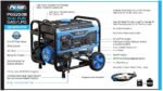 Pulsar PG5250B 5250W/4250W Dual Fuel Recoil Start Portable Generator - Image 5