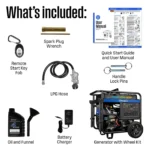 Westinghouse WGen14500TFc Tri-Fuel Portable Generator, 14500 Running / 18000 Peak Watts, CO Sensor, Remote Start - Image 9
