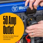 Westinghouse WGen9500TFc Tri-Fuel Portable Generator with CO Sensor, 12500 Peak / 9500 Running Watts, 50 Amp, Remote Start - Image 9